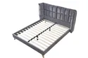 Кровать двуспальная HALMAR SCANDINO 160x200 см, серый фото thumb №7