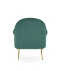 Кухонний стілець HALMAR SANTI темно-зелений/золотий фото thumb №3