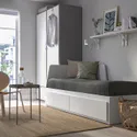 IKEA FLEKKE ФЛЕККЕ, кушетка с 2 матрасами/2 ящиками, белый/Эготнес твердый, 80x200 см 894.959.36 фото thumb №3