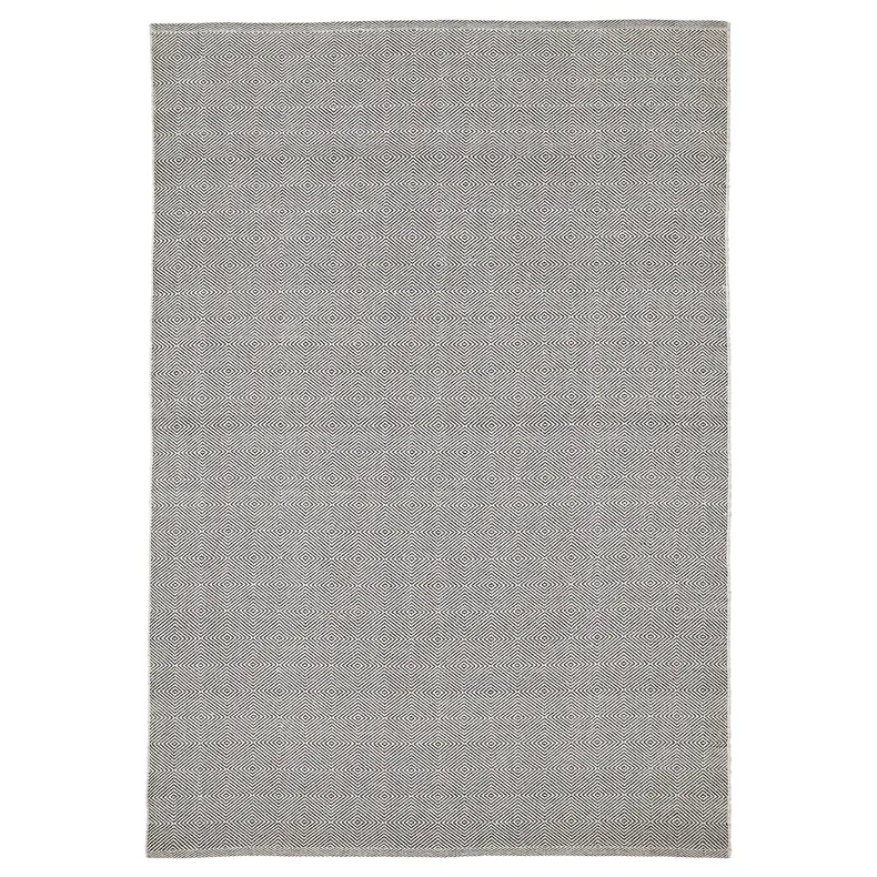 IKEA GÅNGVÄG ГОНГВЕГ, килим, пласке плетіння, сірий, 170x240 см 305.414.74 фото №1