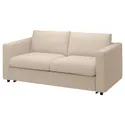 IKEA VIMLE ВІМЛЕ, чохол для 2-місного дивана-ліжка, ХАЛЛАРП бежевий 693.994.36 фото thumb №2