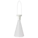 IKEA SOLVINDEN СОЛЬВІНДЕН, LED настільна лампа, для зовнішнього акумулятора/конуса білого кольору, 26 см 705.718.88 фото thumb №1
