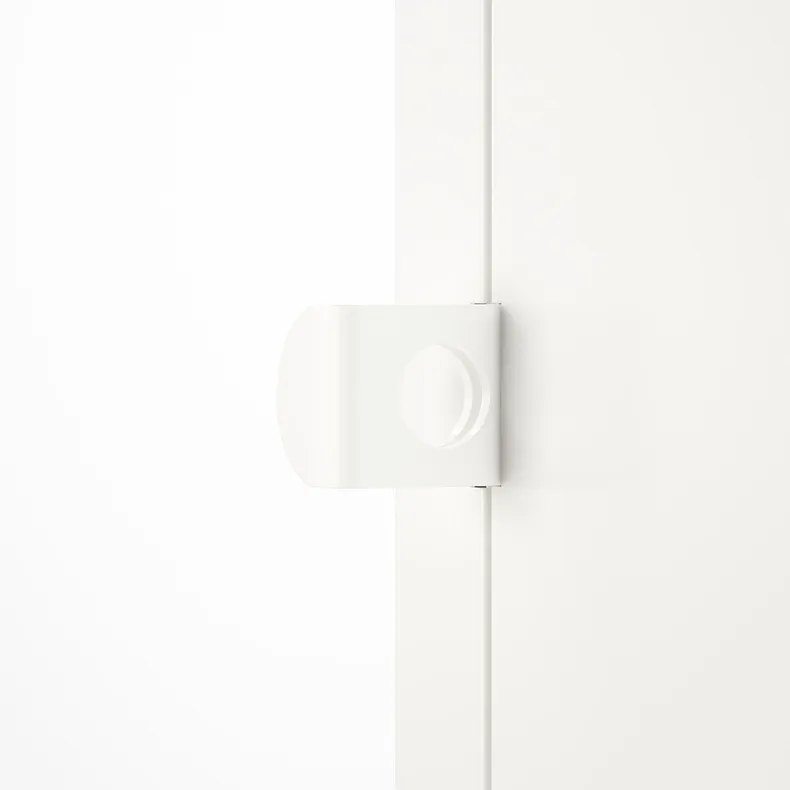 IKEA HÄLLAN ХЕЛЛАН, комбінація д/зберіган з дверцятами, білий, 45x47x117 см 792.493.28 фото №5