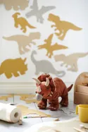 IKEA JÄTTELIK ЄТТЕЛІК, іграшка м’яка, динозавр/трицератопс, 46 см 604.711.77 фото thumb №4