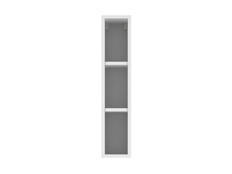 BRW кухонна шафа з відкритим верхом 15 см альпійська біла, альпійський білий G_15/72-BAL фото №1