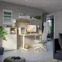 IKEA MARKUS МАРКУС, офісний стілець, ВІССЛЕ світло-сірий 105.218.58 фото thumb №3