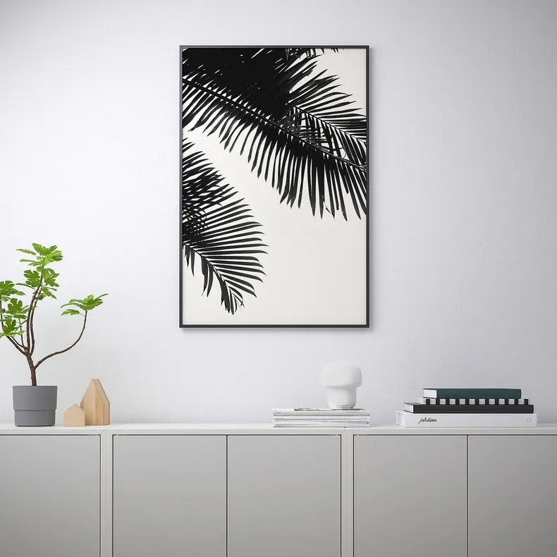 IKEA BILD БІЛЬД, постер, Лінійне пальмове листя, 61x91 см 404.422.56 фото №3