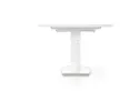 Кухонный стол раскладной HALMAR FEDERICO 120-160x120 см белый, PRESTIGE LINE фото thumb №4