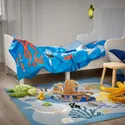 IKEA BLÅVINGAD БЛОВІНГАД, килим, морські тварини/різнобарвний, 133x133 см 805.283.66 фото thumb №9