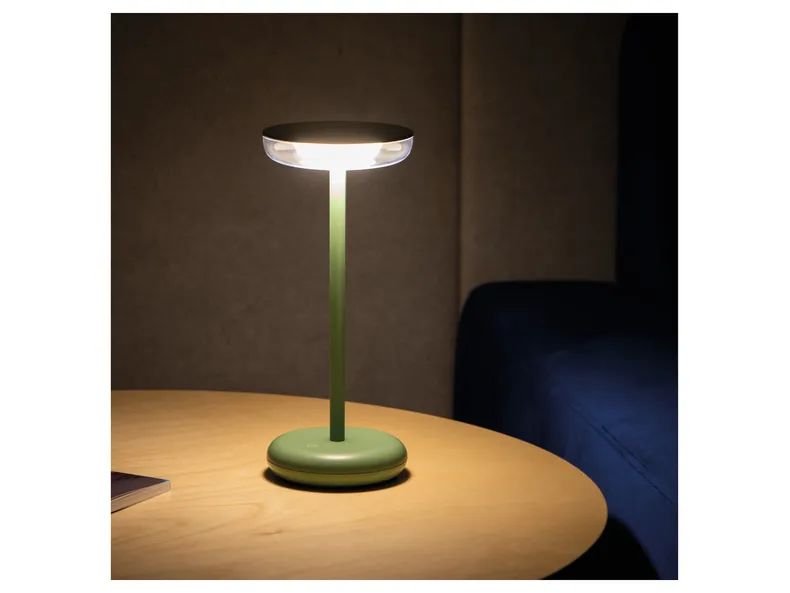 BRW Настольная светодиодная лампа Fluxy с диммером зеленая 092946 фото №3