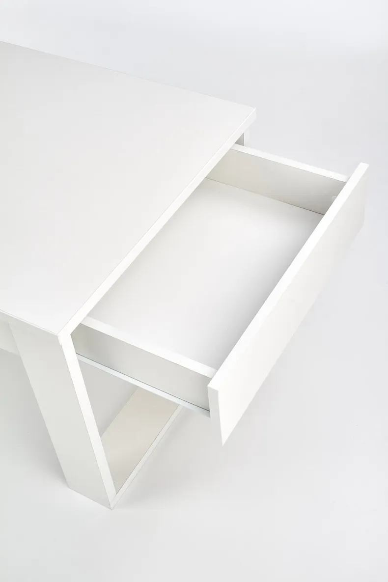 Журнальний столик HALMAR NEA 110x60 см, білий фото №11