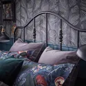 IKEA SAGSTUA САГСТУА, каркас ліжка, чорний / Ліндборн, 160x200 см 294.950.29 фото thumb №6