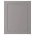 IKEA ENHET ЕНХЕТ, дверцята, сіра рамка, 60x75 см 804.576.70 фото thumb №1