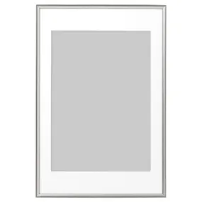 IKEA SILVERHÖJDEN СІЛВЕРХОЙДЕН, рамка, срібло, 61x91 см 802.982.90 фото