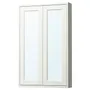 IKEA TÄNNFORSEN ТЕННФОРСЕН, дзеркальна шафа з дверцятами, білий, 60x15x95 см 305.351.28 фото