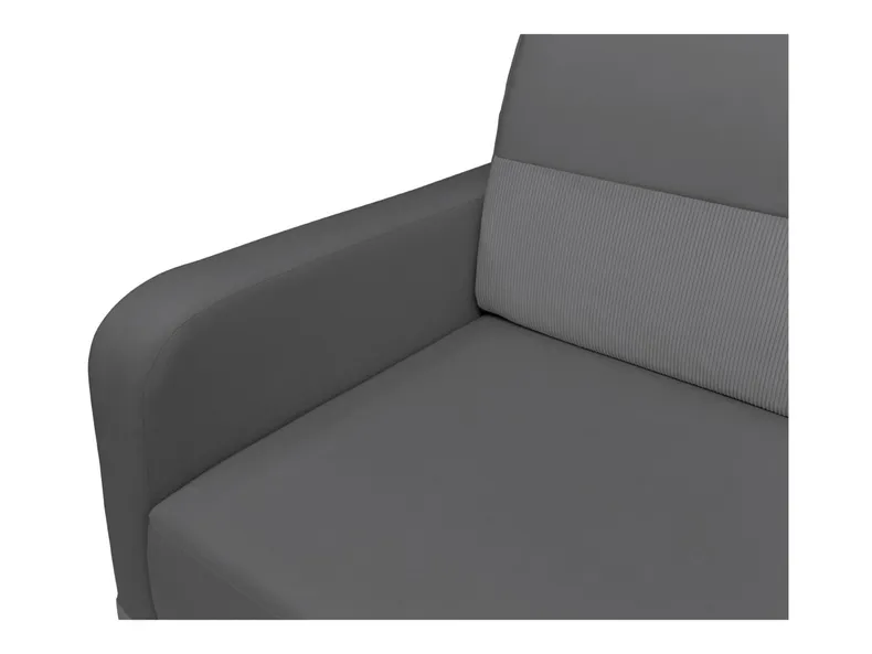 BRW Двосторонній розкладний кутовий диван Ritmo з ящиком для зберігання велюровий сірий, Маніла 19 Сірий / Онтаріо 19 NA-RITMO-LX_2DL.URC-G2_BB880D фото №8