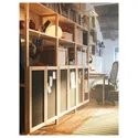 IKEA IVAR ІВАР, стелаж із дверцятами, сосна / повсть, 89x30x179 см 995.078.73 фото thumb №2