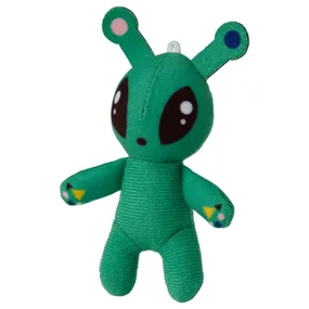 IKEA AFTONSPARV АФТОНСПАРВ, мягкая игрушка, маленький инопланетянин / зеленый, 10 см 505.624.27 фото