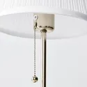 IKEA ÅRSTID ОРСТІД, настільна лампа, нікельований/білий 702.806.34 фото thumb №6