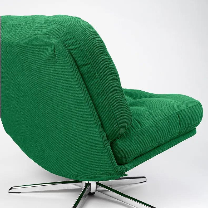 IKEA DYVLINGE ДЮВЛІНГЕ, крісло обертове, Келінг зелена 605.551.53 фото №5