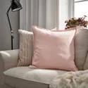 IKEA LAGERPOPPEL ЛАГЕРПОППЕЛ, чохол на подушку, світло-рожевий, 50x50 см 205.618.01 фото thumb №2