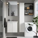IKEA ENHET ЕНХЕТ, ванна, антрацит / білий, 64x43x65 см 195.469.77 фото thumb №3