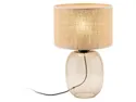 BRW Стеклянная настольная лампа Melody янтарного цвета 095015 фото thumb №5