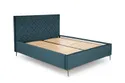 Узголів'я ліжка HALMAR MODULO W2 160 см темно-зеленого кольору. Моноліт 37 фото thumb №2