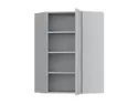 BRW Top Line 60 см угловой кухонный шкаф правый серый глянец, серый гранола/серый глянец TV_GNWU_60/95_P-SZG/SP фото thumb №3