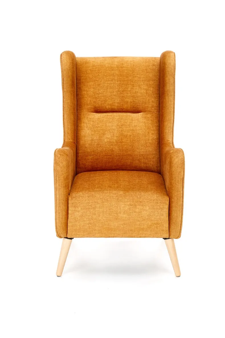 Мягкое кресло HALMAR CHESTER 2, янтарный фото №8