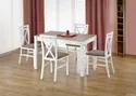 Кухонний стіл HALMAR MAURYCY 118-158x75 см дуб сонома / білий фото thumb №1