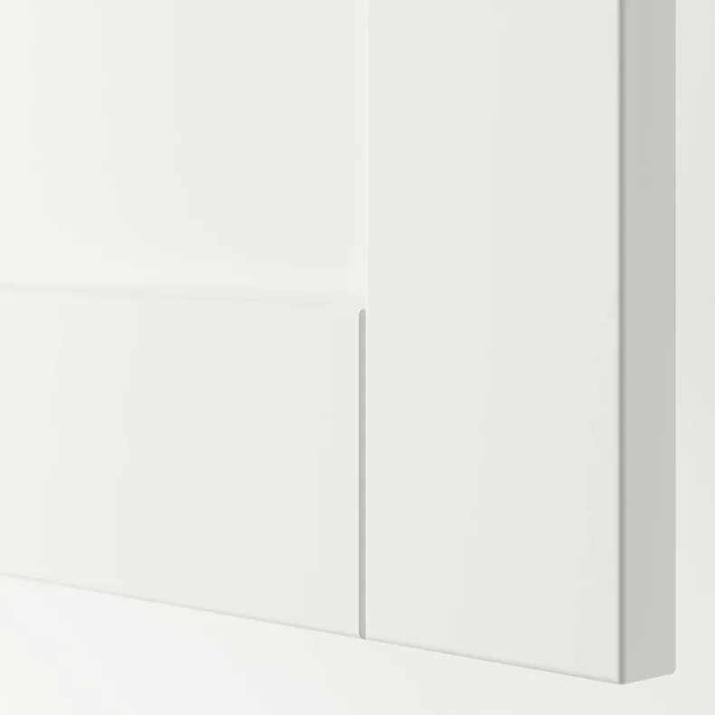 IKEA SANNIDAL САННІДАЛЬ, дверцята з петлями, білий, 40x40 см 292.430.22 фото №3