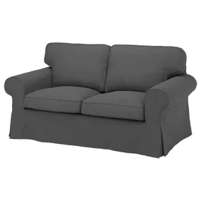 IKEA EKTORP ЕКТОРП, чохол для 2-місного дивана, Талміра середньо-сіра 505.170.91 фото