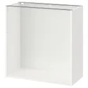 IKEA METOD МЕТОД, каркас напольного шкафа, белый, 80x37x80 см 102.056.28 фото thumb №1