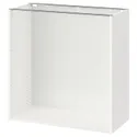 IKEA METOD МЕТОД, каркас підлоговї шафи, білий, 80x37x80 см 102.056.28 фото thumb №1