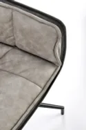 Кухонный стул HALMAR K523 серый/черный фото thumb №13