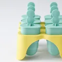 IKEA UPPFYLLD УПФІЛЛД, форма для морозива, бірюзовий/жовтий 005.332.39 фото thumb №4