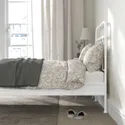 IKEA STJÄRNÖ СТЭРНЁ, каркас кровати, белый/Линдбоден, 90x200 см 495.634.42 фото thumb №4