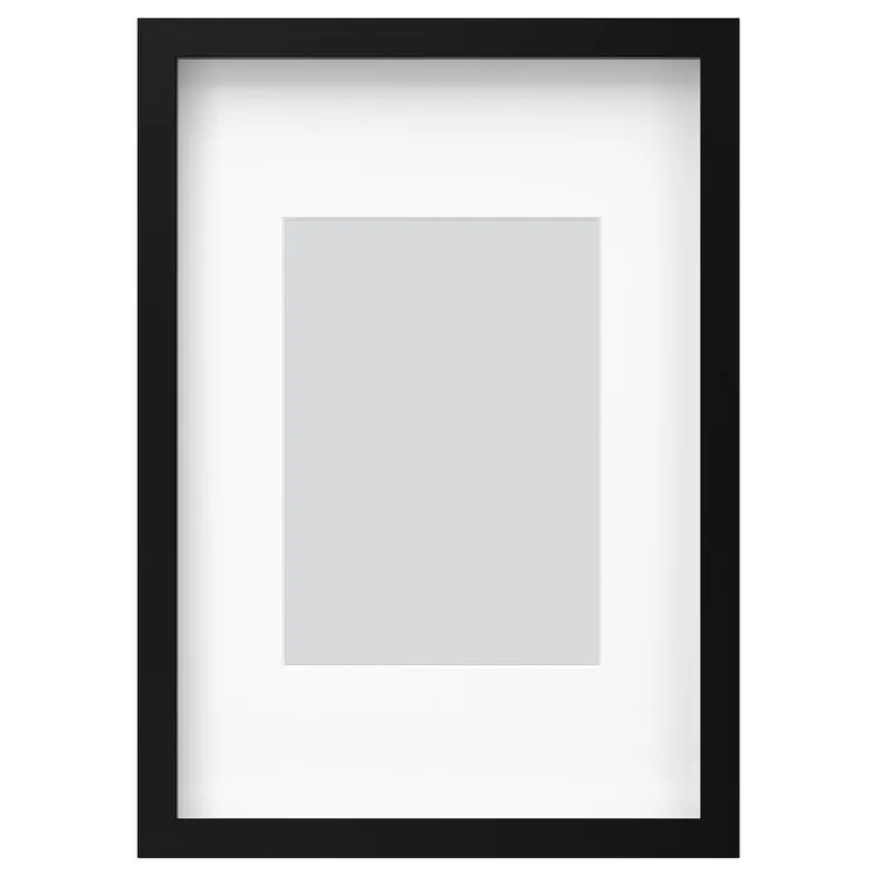 IKEA RÖDALM РЕДАЛЬМ, рамка, чорний, 21x30 см 005.488.82 фото №1
