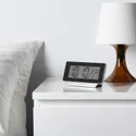 IKEA FILMIS ФІЛЬМІС, годинник/термометр/будильник, низьковольтний/чорний, 16.5x9 см 305.408.27 фото thumb №5
