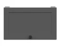 BRW Верхний кухонный шкаф Junona Line 50 см навесной графит, белый/графит GO/50/30-BI/GF фото thumb №1