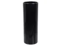 BRW Керамическая цилиндрическая ваза черного цвета 091701 фото thumb №1