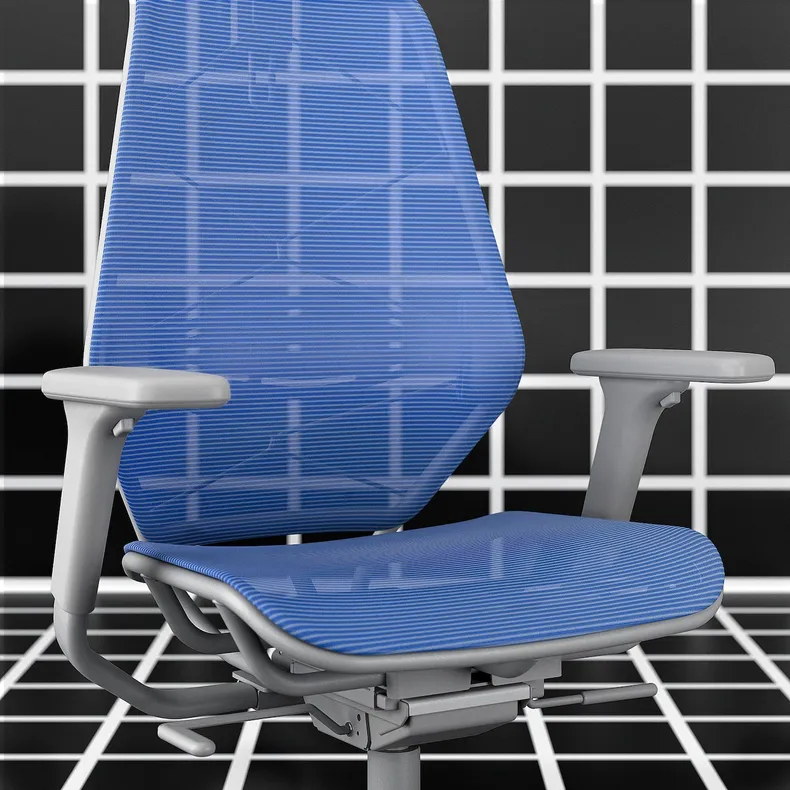 IKEA STYRSPEL СТЮРСПЕЛЬ, геймерське крісло, синій/світло-сірий 105.066.93 фото №2