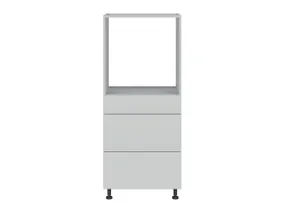Кухонный шкаф BRW Top Line 60 см с выдвижными ящиками светло-серый матовый, греноловый серый/светло-серый матовый TV_DPS_60/143_2SMB/SMB-SZG/BRW0014 фото