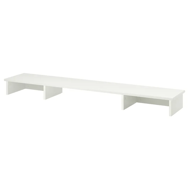 IKEA IDANÄS ІДАНЕС, додаткове відділ для письмов столу, білий, 152x30 см 505.141.63 фото №1