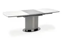 Розкладний стіл HALMAR DANCAN 160-220x90 см, білий мармур / / світлий / чорний фото thumb №21
