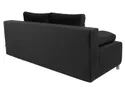 BRW Трехместный диван-кровать Kinga III с ящиком для хранения черный, Дождь 30 черный/принт павлин 02 многоцветный SO3-KINGA_III-LX_3DL-G5_B85286 фото thumb №5