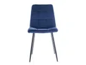 Кухонний стілець SIGNAL MILA Velvet, Bluvel 86 - темно-синій фото thumb №2