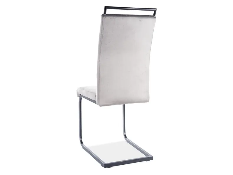 Кухонный стул SIGNAL H-441 Velvet, серый фото №8