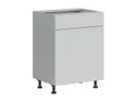 BRW Кухонный базовый шкаф Top Line 60 см правый с ящиком soft-close светло-серый матовый, греноловый серый/светло-серый матовый TV_D1S_60/82_P/STB-SZG/BRW0014 фото thumb №2